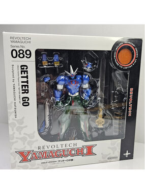 Kaiyodo Revoltech Yamaguchi No. 089 Getter Go Robot Action Figure Boxed